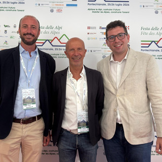 In foto da sinistra Quaglia, Dovetta e Molinengo