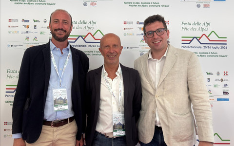 In foto da sinistra Quaglia, Dovetta e Molinengo