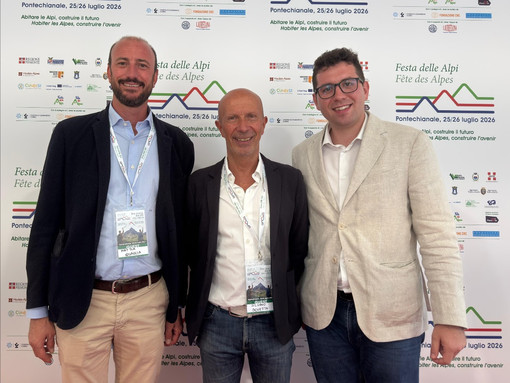 In foto da sinistra Quaglia, Dovetta e Molinengo In foto da sinistra Quaglia, Dovetta e Molinengo