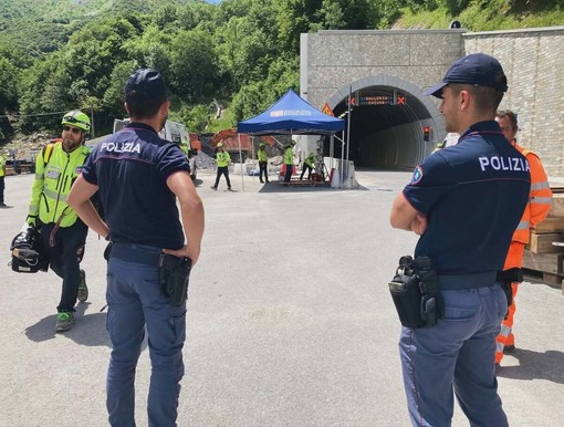 Esercitazione nel Tunnel di Tenda, testato il piano di soccorso Italia-Francia