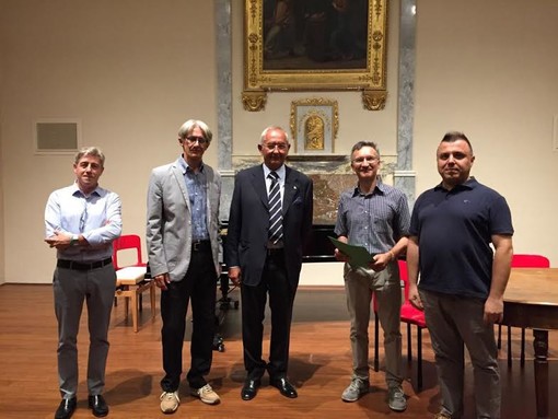 Sala Verdi: Ivano Scavino, Gianfranco Mattalia, Andrea Galleano, Luca Ellena, Enrico Sabena
