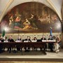 L'intervento nella Sala del Cenacolo della Camera dei Deputati L'intervento nella Sala del Cenacolo della Camera dei Deputati