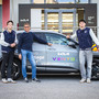 Riccardo Cravero di Targa Srl con Ethan Champlin e Nathan Feral Riccardo Cravero di Targa Srl con Ethan Champlin e Nathan Feral
