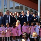 L'inaugurazione del nuovo polo scolastico (Foto Battisti) L'inaugurazione del nuovo polo scolastico (Foto Battisti)