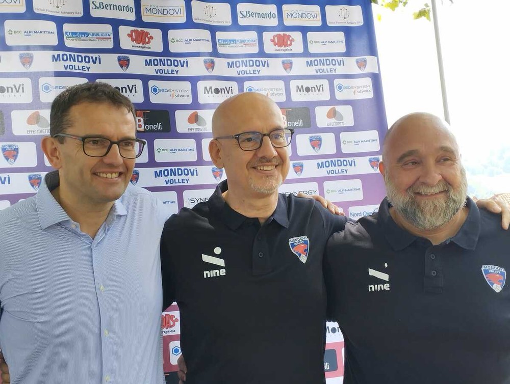Da sinistra Pier Domenico Ravera, Daniele Sciarrotta e Max Rubado