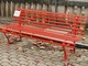 La panchina rossa a Revello