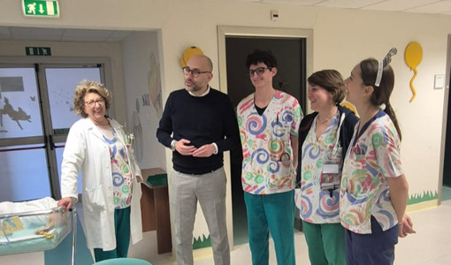 L'ospedale di Mondovì supera le 500 nascite, Robaldo: "Presidio indispensabile per il territorio"