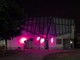Rifreddo: illuminato di rosa il Laboratorio del paesaggio montano