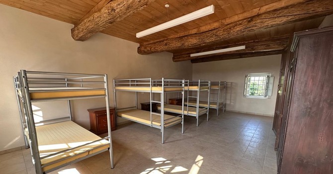 Le stanze della casa canonica di Madonna della Grazie che ospiteranno i migranti della frutta Le stanze della casa canonica di Madonna della Grazie che ospiteranno i migranti della frutta