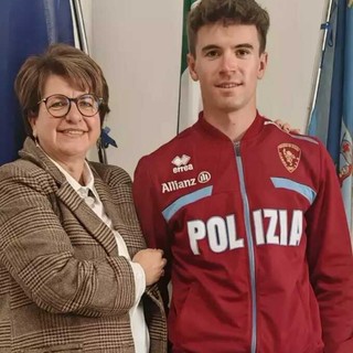 Bronzo a Carollo nella staffetta di fondo, i complimenti della sindaca di Borgo San Dalmazzo