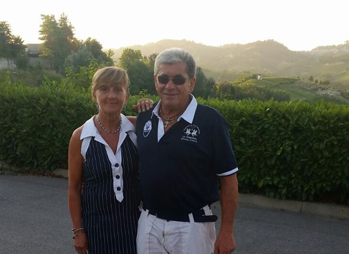 Renato Torasso, 67 anni, con la moglie Angela