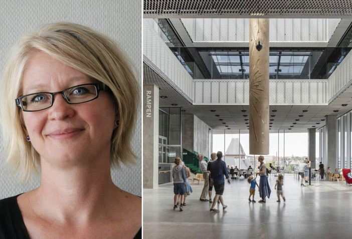 Marie Østergaard, direttrice delle Biblioteche Pubbliche di Aarhus in Danimarca