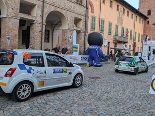 La partenza da Cherasco La partenza da Cherasco