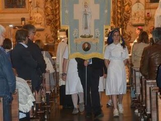 SAluzzo, celebrazione al Santuario delal Consolata, dove è giunto il reliquario con le reliquie di Santa Bernardette - foto tratta dal sito della Diocesi SAluzzo, celebrazione al Santuario delal Consolata, dove è giunto il reliquario con le reliquie di Santa Bernardette - foto tratta dal sito della Diocesi
