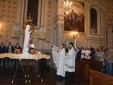 SAluzzo, celebrazione al Santuario delal Consolata, dove è giunto il reliquario con le reliquie di Santa Bernardette - foto tratta dal sito della Diocesi
