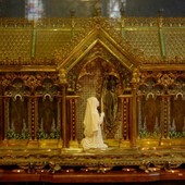 Il reliquiario di  Santa Bernadette Soubirous