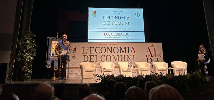 Robaldo all'Assemblea di Anci Piemonte: "Servono risposte concrete per sostenere i Comuni"