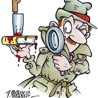 Vignetta Rosa in Giallo di Danilo Paparelli