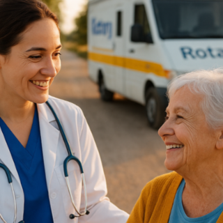 A Cavallermaggiore screening gratuiti con il Rotary Club Savigliano A Cavallermaggiore screening gratuiti con il Rotary Club Savigliano