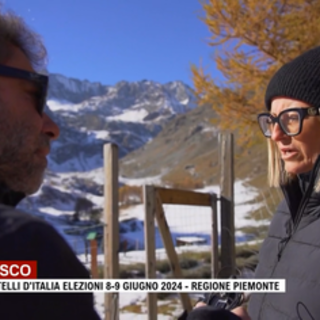 Un frame del servizio mandato in onda da Report