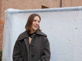 Saluzzo, Castiglia: immagini dalla inaugurazione della mostra Reminiscence dell'artista Francesca Casale "Sensu"