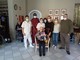 Il momento di festa per il 104esimo compleanno di nonna Teresa Garello