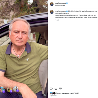 Su Instagram: 785mila reazioni sul saluto del gioielliere prima di entrare in carcere a Bollate, lo scorso 17 luglio