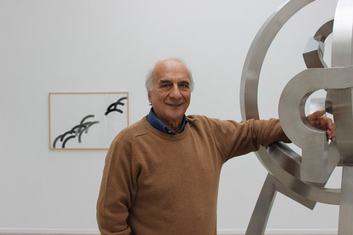 Lo scultore albese Riccardo Cordero Lo scultore albese Riccardo Cordero