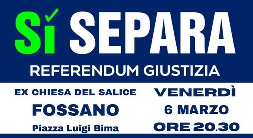Referendum sulla Giustizia: la Lega organizza a Fossano un incontro sulle ragioni del “sì”