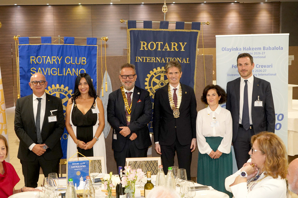 Quattro nuovi soci per il Rotary Club Savigliano Quattro nuovi soci per il Rotary Club Savigliano