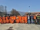 Rossana, esercitazione Aib della Valle Varaita: volontari in azione contro gli incendi boschivi