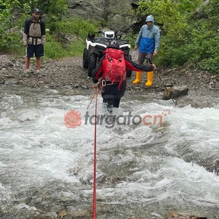 Recupero escursioni in valle Gesso, foto dai gestori dei rifugi valasco col soccorso alpino