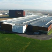 L'attuale stabilimento Panealba, ex Klinker Sire, lungo l'autostrada Torino-Savona