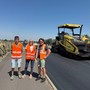 Il sopralluogo della consigliera Casale sulla sp 137 tra Lagnasco e Falicetto