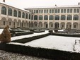 L'Università di Savigliano coperta dalla neve