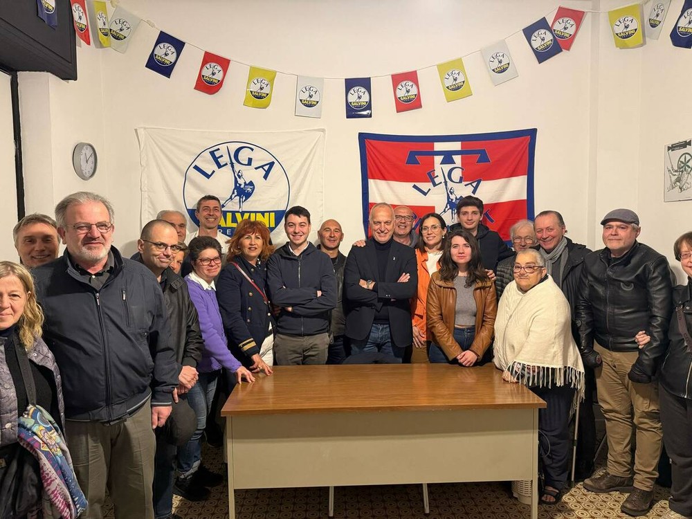 La sezione di Alba della Lega La sezione di Alba della Lega
