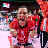 Noemi Signorile sfoga tutta la sua rabbia: finalmente contro Pinerolo è arrivata la vittoria (Foto: Danilo Ninotto)