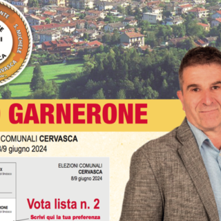 Enzo Garnerone si ricandida a Cervasca: al via gli incontri sul territorio per conoscere candidati e programma elettorale