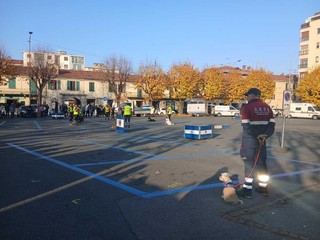 Saluzzo, dimostrazione Unità cinofile APS Saluzzo, dimostrazione Unità cinofile APS