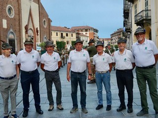 Saluzzo, Raduno fanfare alpini per i 65 anni di Ana Monviso- foto Paola Ravazzi Saluzzo, Raduno fanfare alpini per i 65 anni di Ana Monviso- foto Paola Ravazzi