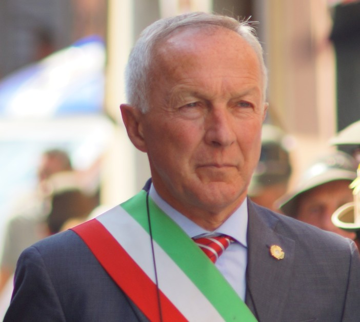 Il sindaco di Saluzzo Franco Demaria