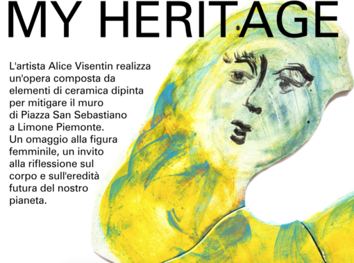 A Limone si inaugura l'opera di Alice Visentin &quot;My Heritage&quot;