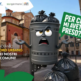 Anche a Busca la campagna di sensibilizzazione contro l'uso errato dei cestini pubblici Anche a Busca la campagna di sensibilizzazione contro l'uso errato dei cestini pubblici