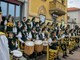 Da Alba alla Bergamasca, gli Sbandieratori e musici del Borgo Moretta al compleanno del Palio degli Asini Da Alba alla Bergamasca, gli Sbandieratori e musici del Borgo Moretta al compleanno del Palio degli Asini