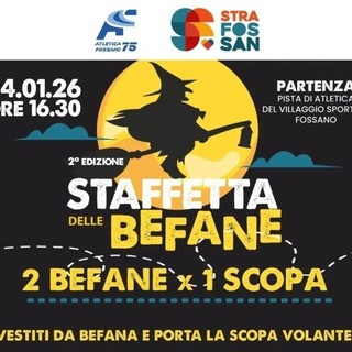 Fossano: al Villaggio sportivo la seconda “Staffetta delle Befane” Fossano: al Villaggio sportivo la seconda “Staffetta delle Befane”