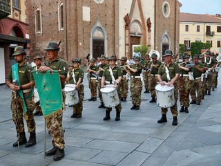Saluzzo, Raduno fanfare alpini per i 65 anni di Ana Monviso- foto Paola Ravazzi Saluzzo, Raduno fanfare alpini per i 65 anni di Ana Monviso- foto Paola Ravazzi