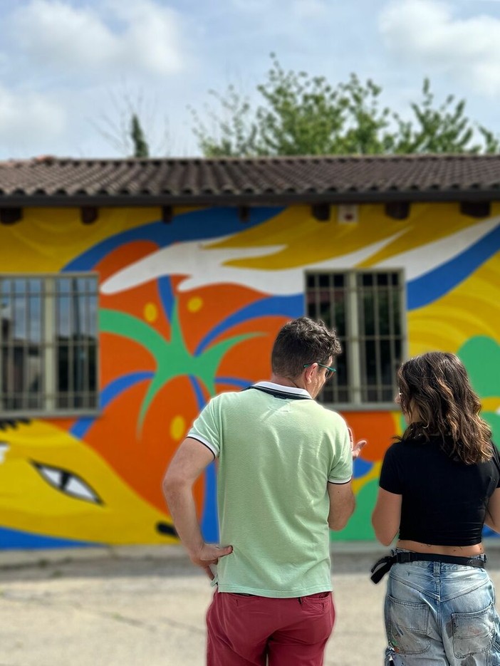Neviglie e Piea, due murales chiudono il percorso di "Snodi" tra Langhe, Monferrato e Roero