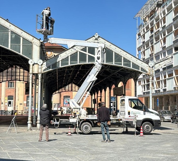 Il sopralluogo dei tecnici all'Ala di Ferro