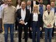 Paolo Bongioanni con Laura Capra e i suoi rappresentanti di lista Paolo Bongioanni con Laura Capra e i suoi rappresentanti di lista