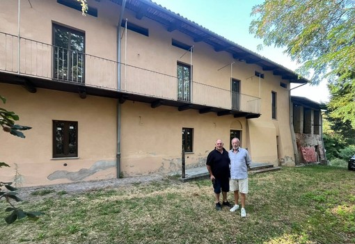 Sopralluogo dei consiglieri Capitini e Conte all'ex cascina San Ghermi di Castellar Sopralluogo dei consiglieri Capitini e Conte all'ex cascina San Ghermi di Castellar